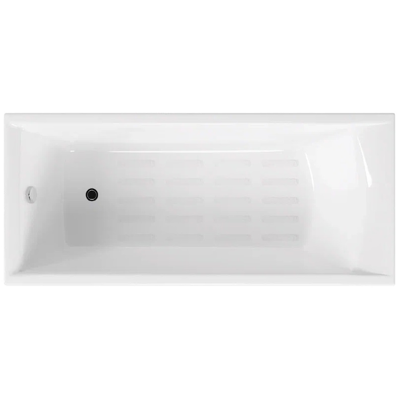 Ванна чугунная Delice Prestige DLR230601-AS 180х75 (белый), встраиваемая с антискользящим покрытием