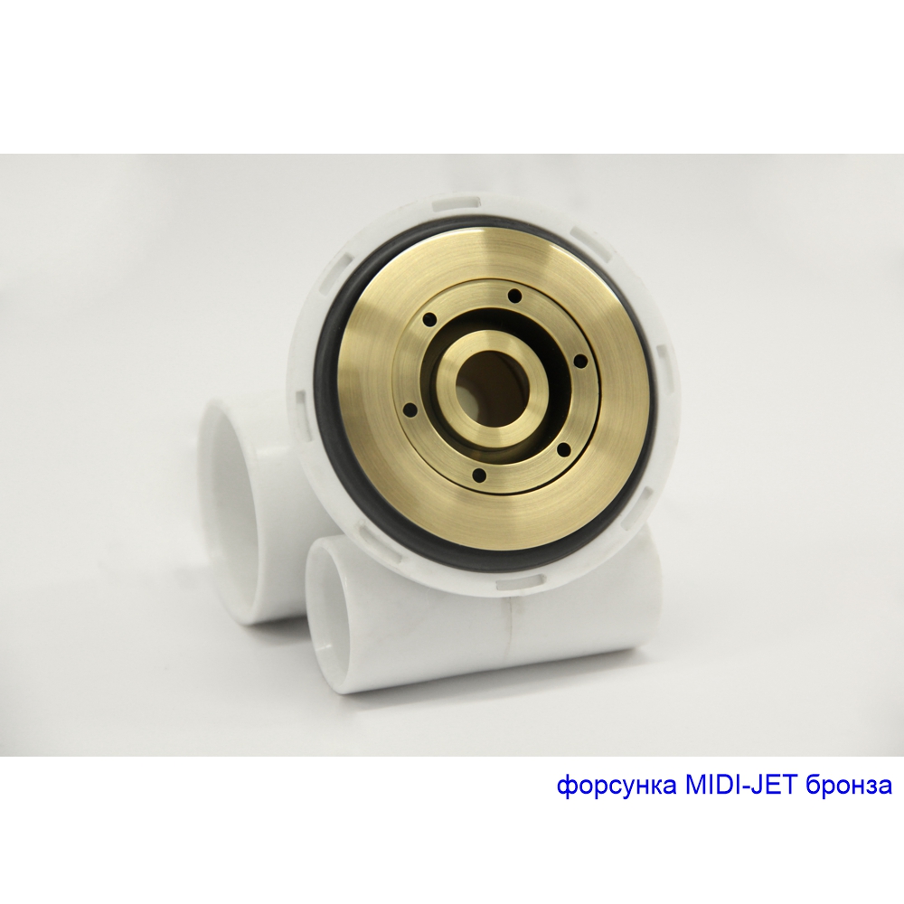 Ванна гидромассажная пристенная Excellent Crown Lux SOFT WAEX.CRO19.SOFT.BR 190x120 (бронза, белый), каркас, слив-перелив