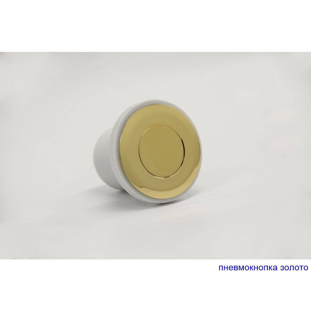Ванна гидромассажная пристенная Excellent Crown Lux SOFT WAEX.CRO19.SOFT.GL 190x120 (золотой, белый), каркас, слив-перелив