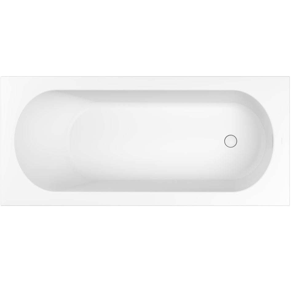 Ванна пристенная Whitecross Gin 0217.165075.200 165x75 см, (белый матовый), иск. камень