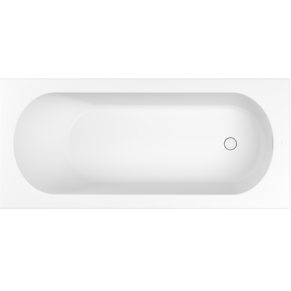 Ванна пристенная Whitecross Gin 0217.170075.200 170x75 см, (белый матовый), иск. камень