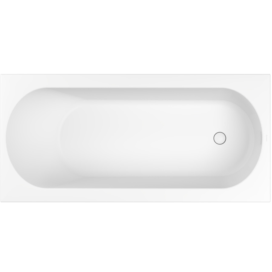 Ванна пристенная Whitecross Gin 0217.170080.200 170x80 см, (белый матовый), иск. камень