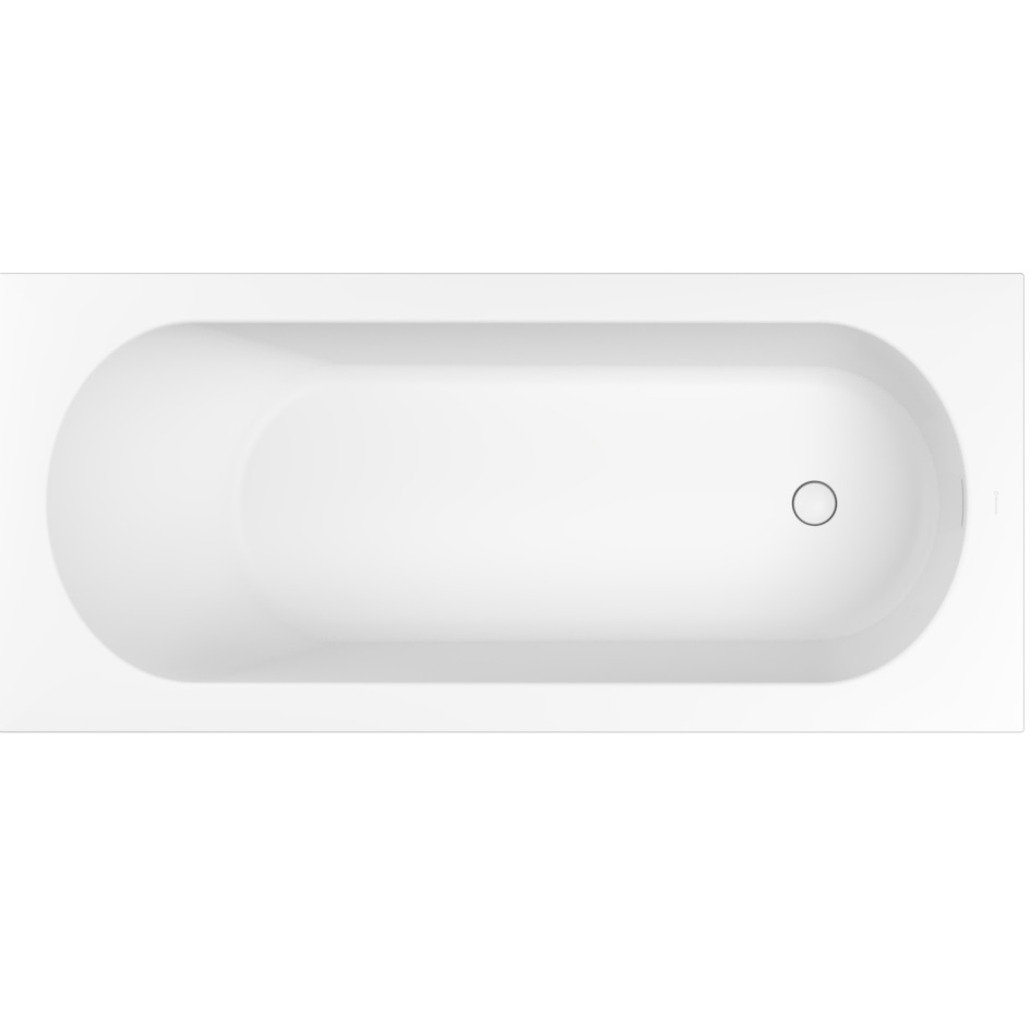 Ванна пристенная Whitecross Gin 0217.180080.200 180x80 см, (белый матовый), иск. камень