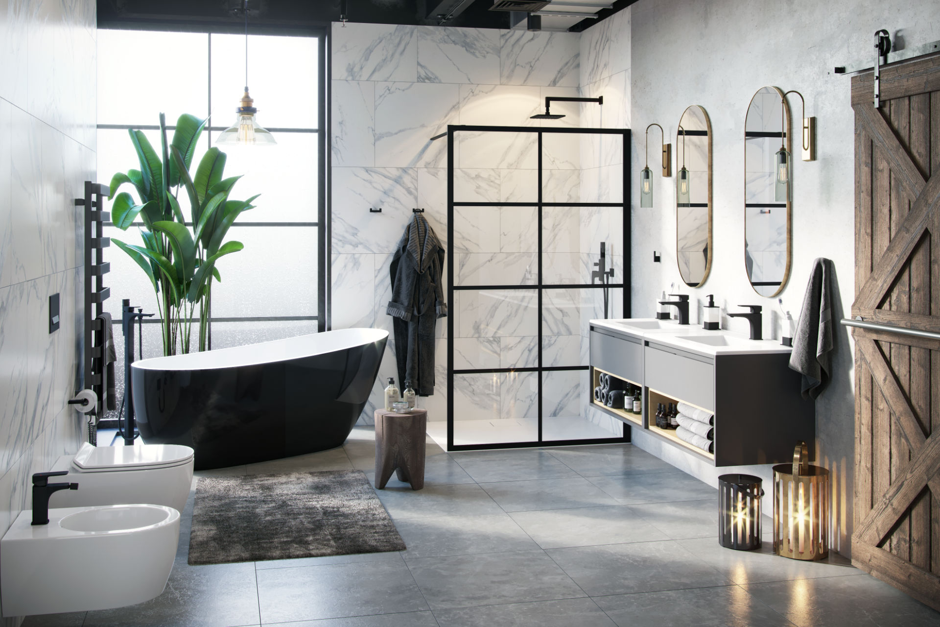 Ванна отдельностоящая Excellent Comfort 2.0 WAEX.CMP2.17WB 175x74 (белая/черная)