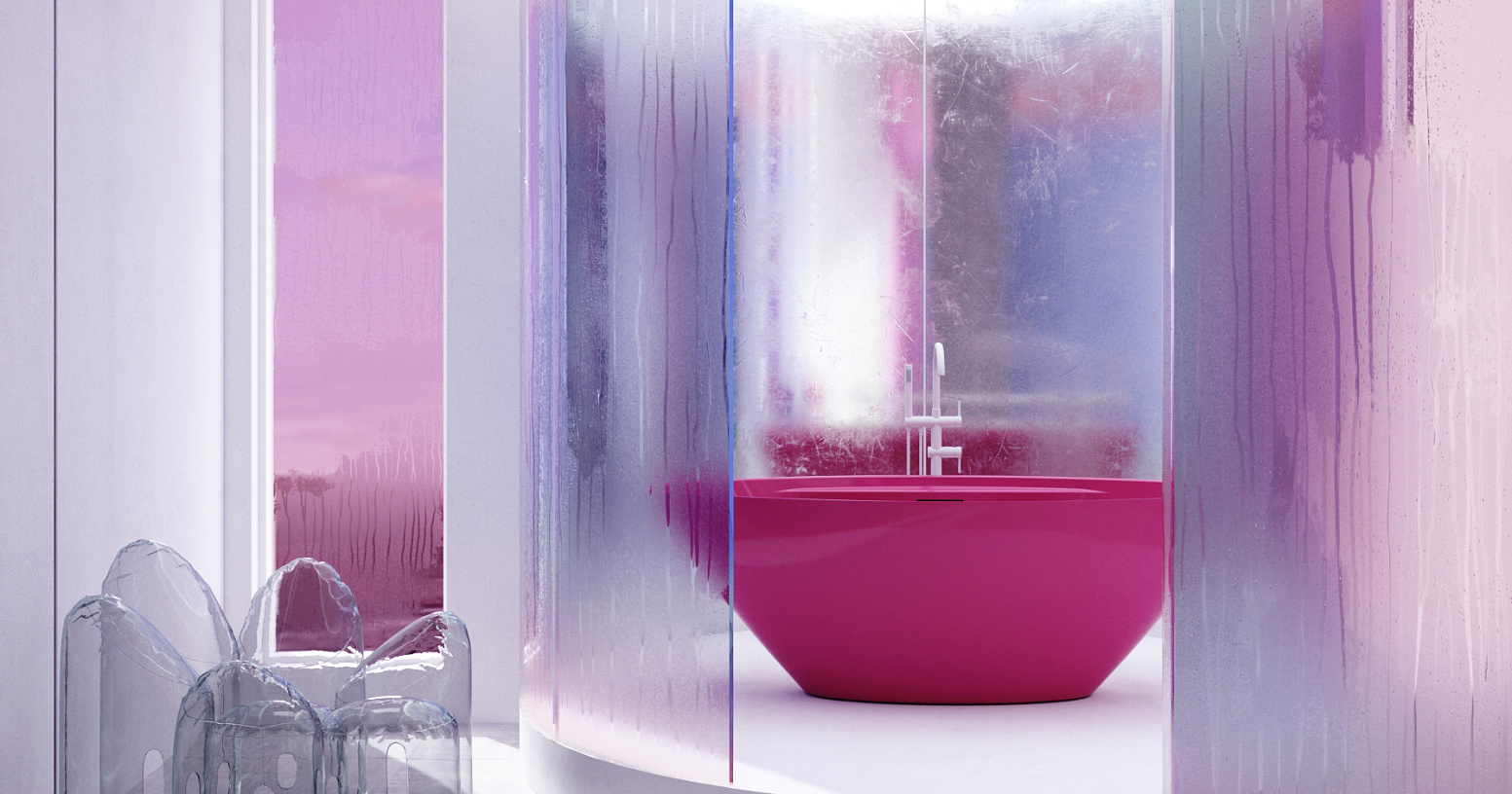 Ванна отдельностоящая Salini Diva S-Stone 102221MF 178x85.5x60 (покраска RAL полностью, матовый), донный клапан, сифон, слив-перелив