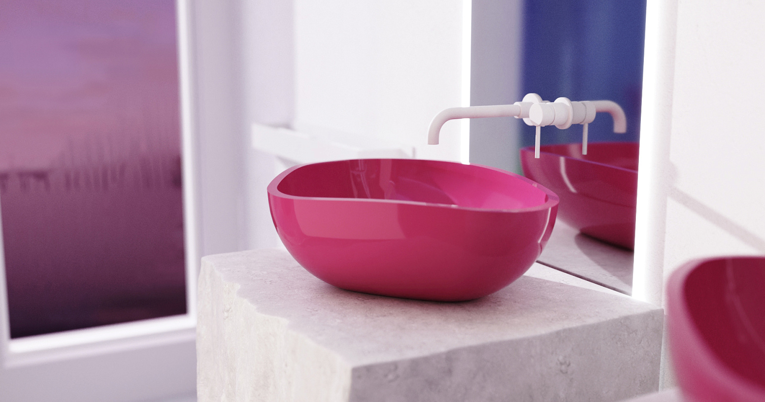 Ванна отдельностоящая Salini Diva S-Stone 102221MF 178x85.5x60 (покраска RAL полностью, матовый), донный клапан, сифон, слив-перелив