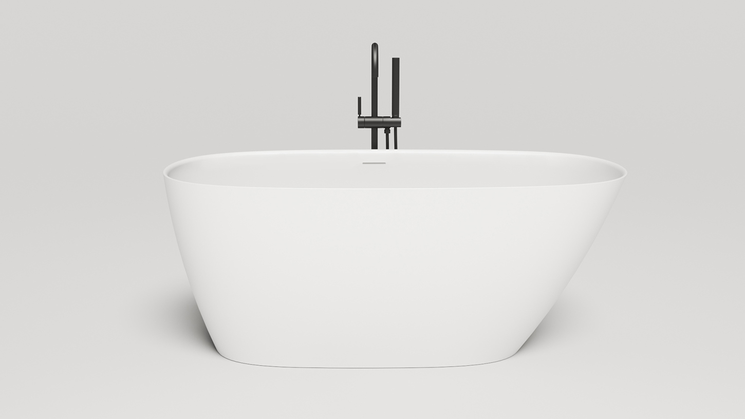 Ванна отдельностоящая Salini Sofia S-Sense 102518G 150x75x60.5 (белый глянцевый), донный клапан, сифон, слив-перелив