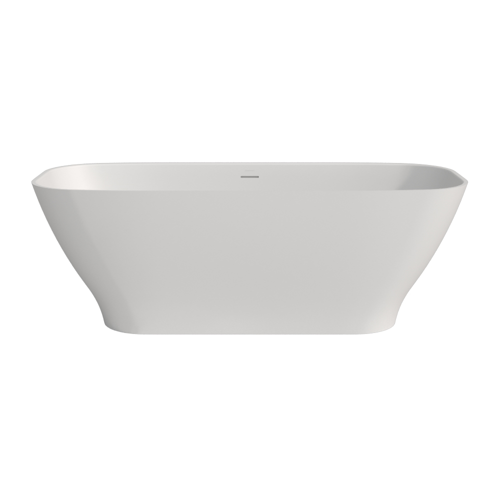 Ванна отдельностоящая Whitecross Clover 0220.170072.200 170x72 см, (белый матовый), иск. камень