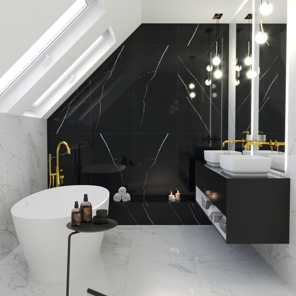 Ванна отдельностоящая Whitecross Glock 0221.170080.200 170x80 см, (белый матовый), иск. камень