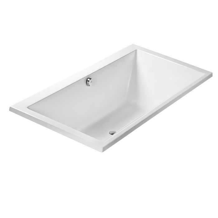 Ванна пристенная акриловая Excellent Crown Lux WAEX.CRG19WH 190x90 (белый глянцевый), без слива-перелива