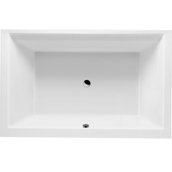 Ванна пристенная акриловая Excellent Crown Lux WAEX.CRO19WH 190x120 (белый глянцевый), без слива-перелива 