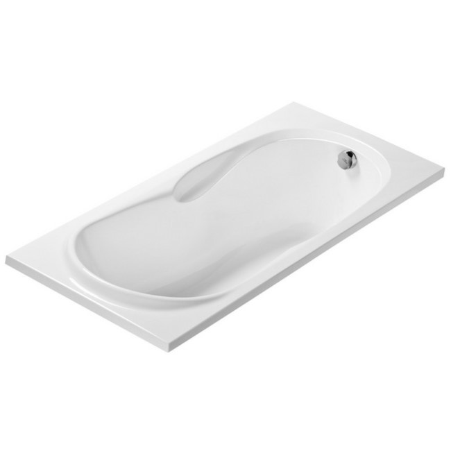 Ванна пристенная акриловая Excellent Sekwana WAEX.SEK17WH 170x75 (белый глянец), без слива-перелива