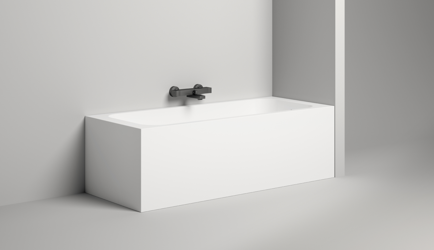 Ванна встраиваемая Salini S-Sense Orlanda 102015G 160x70x 60 (белый глянцевый), без донного клапана