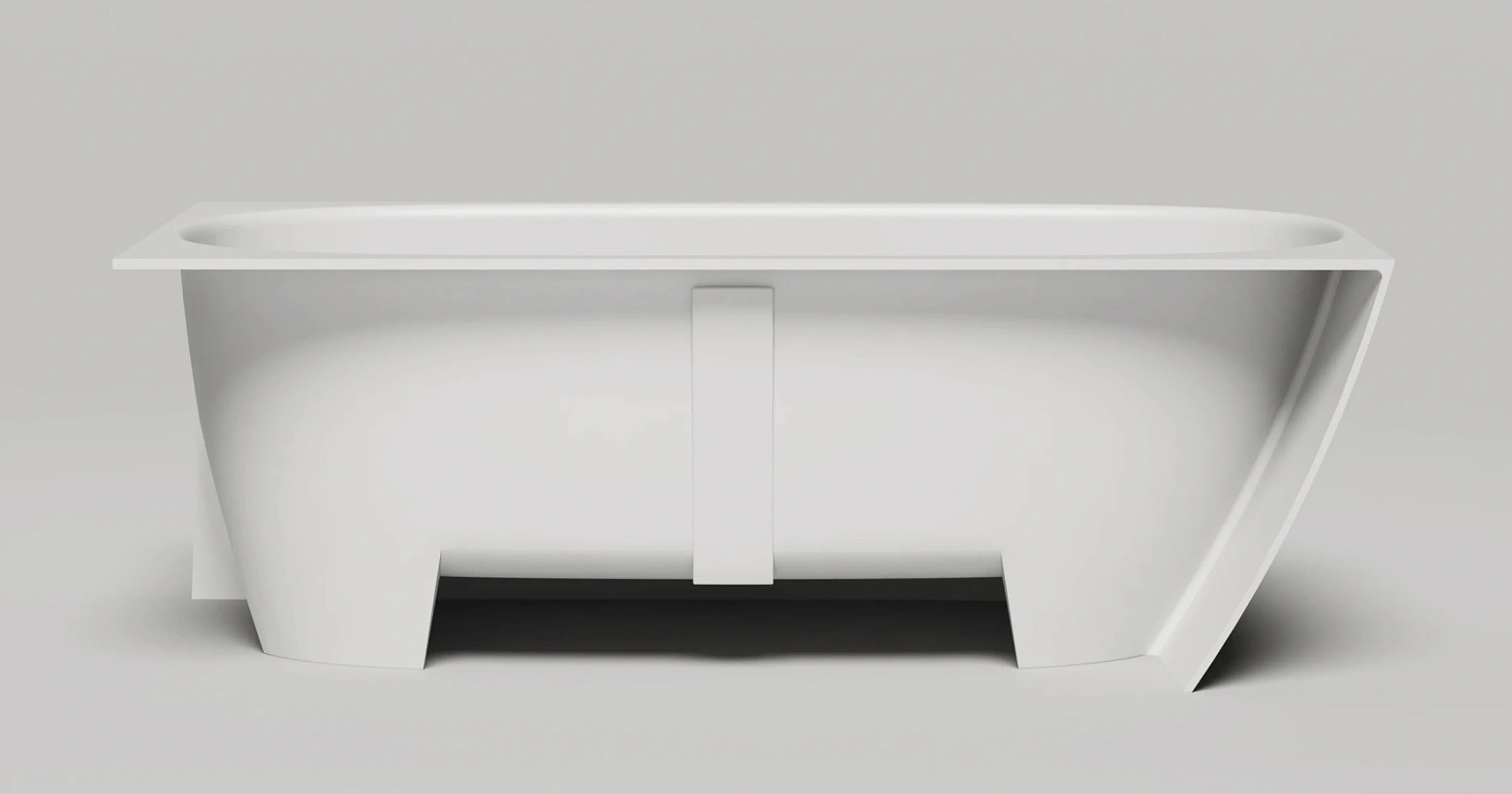 Ванна угловая Salini S-Sense Sofia Corner R 102514GF 170x85x59 (покраска RAL полностью, глянцевый), донный клапан, сифон, слив-перелив, правосторонняя