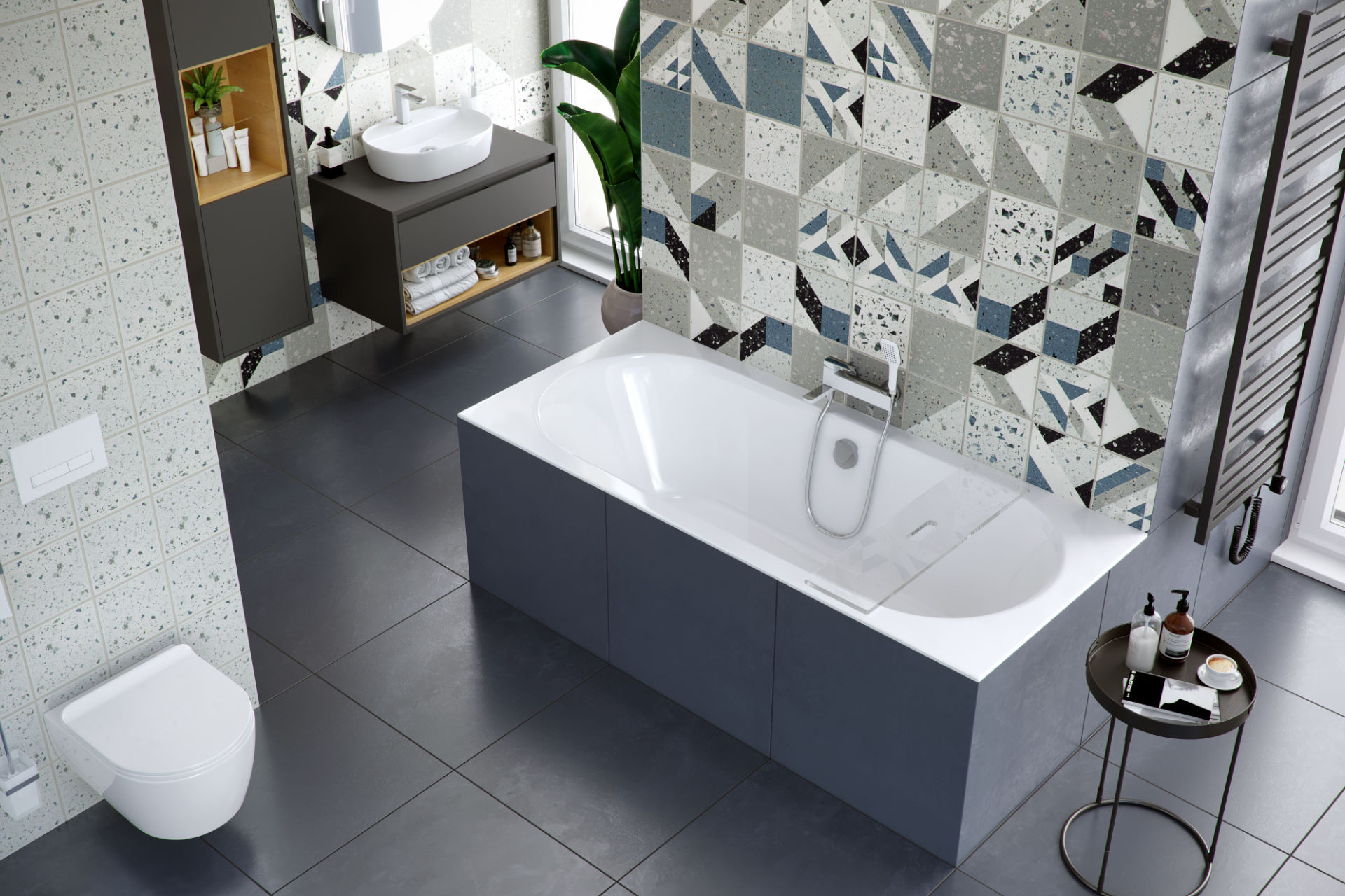 Ванна встраиваемая акриловая Excellent Oceana Slim WAEX.OCE17WHS 170x75 (белый глянец), без слива-перелива