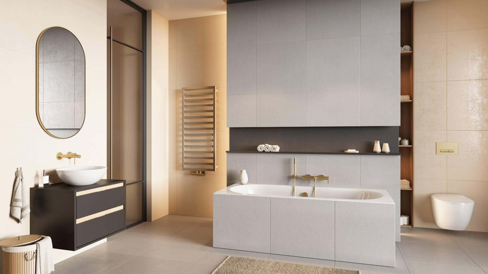 Ванна встраиваемая акриловая Excellent Oceana Slim WAEX.OCE17WHS 170x75 (белый глянец), без слива-перелива