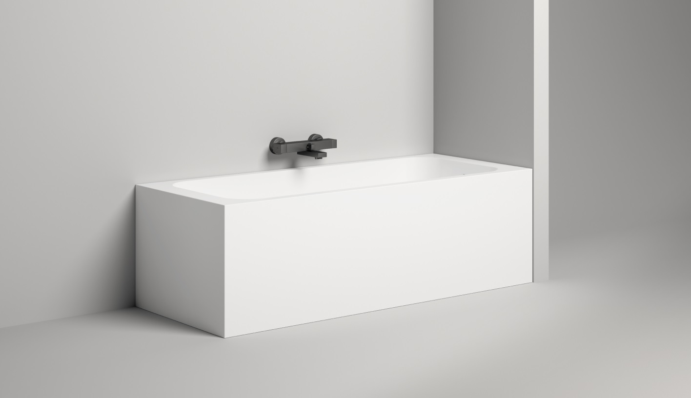 Ванна встраиваемая Salini S-Sense Orlanda 102016G 170x80x60 (белый глянцевый), без донного клапана