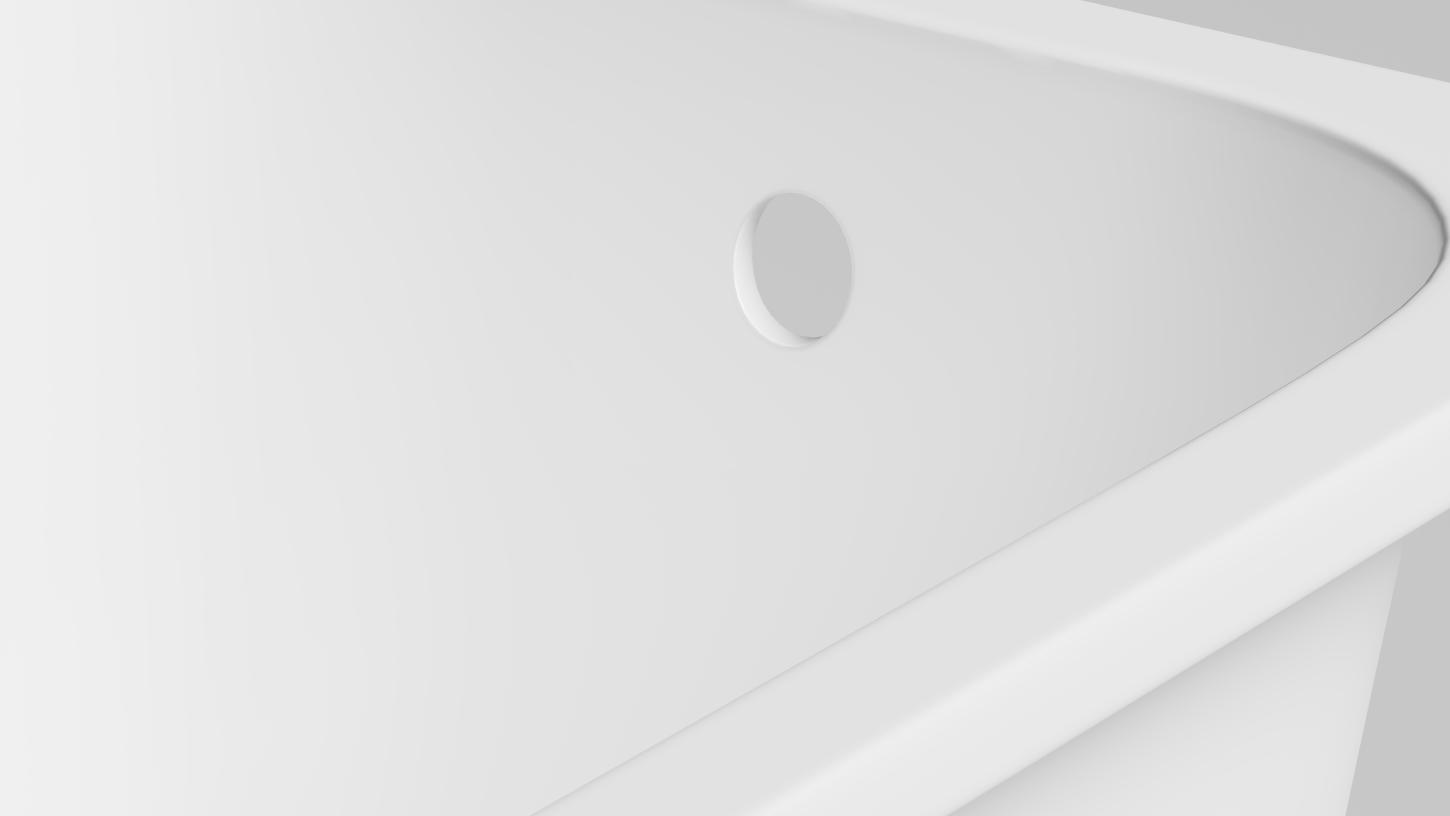 Ванна встраиваемая Salini S-Sense Orlanda 102017MF 170x75x60 (покраска RAL полностью, только светлые оттенки, матовый), без донного клапана