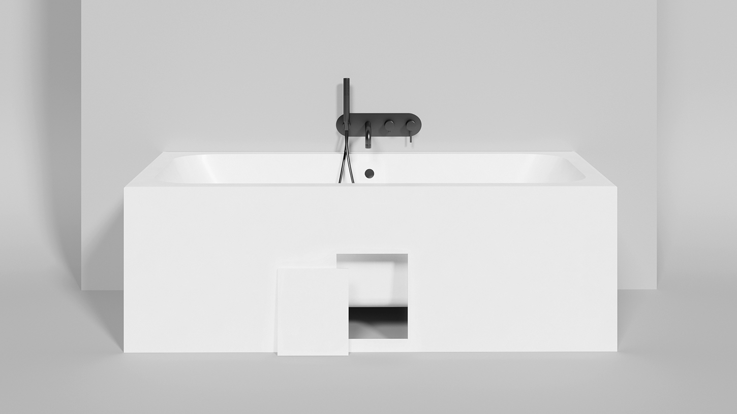 Ванна встраиваемая Salini S-Sense Orlanda Axis 103213G 170x75x60 (белый глянцевый), без донного клапана