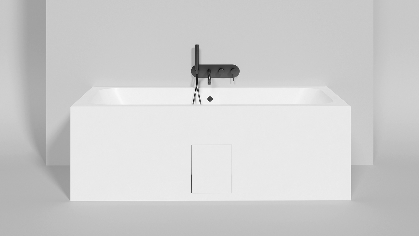 Ванна встраиваемая Salini S-Sense Orlanda Axis 103213G 170x75x60 (белый глянцевый), без донного клапана