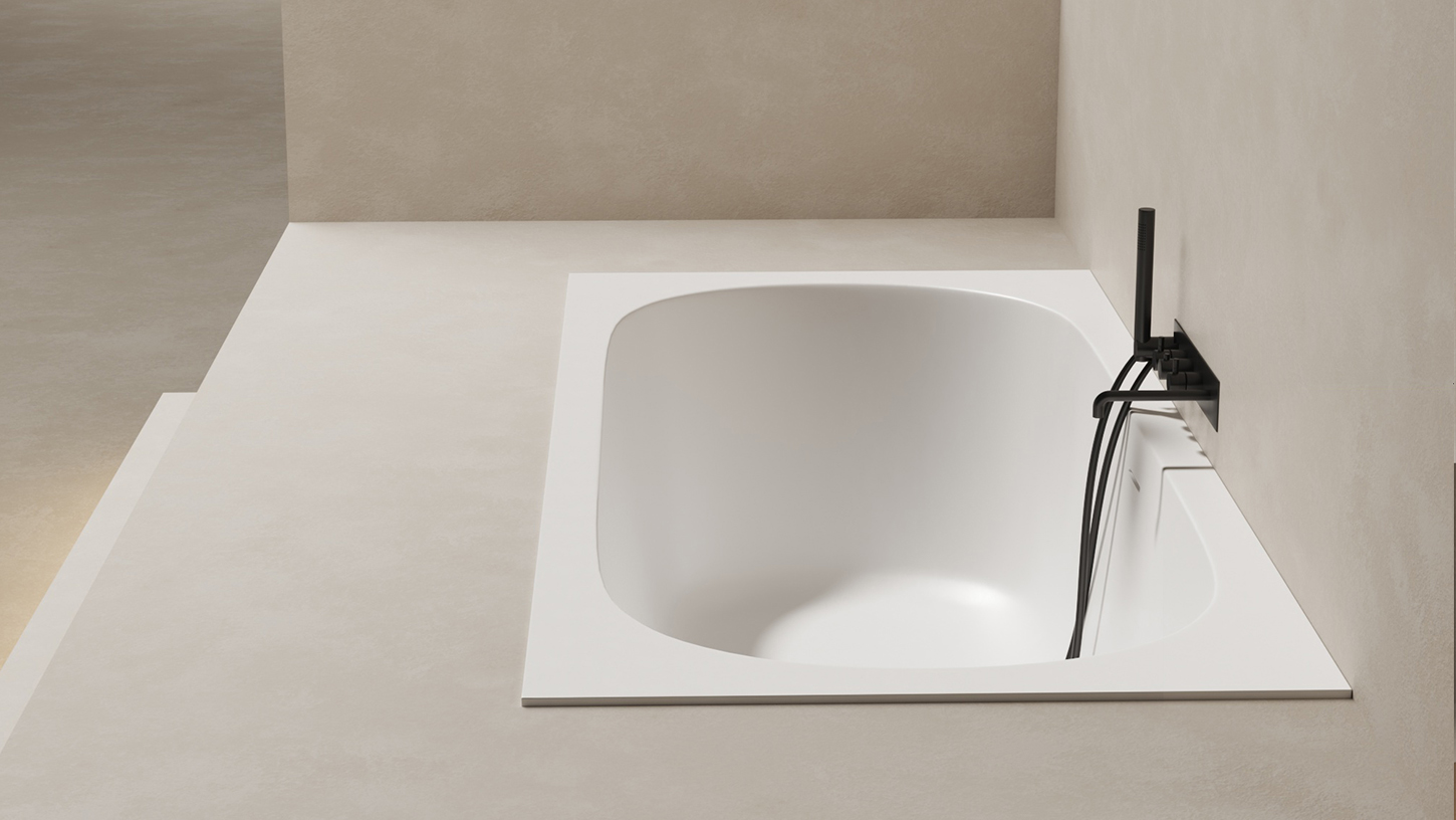 Ванна встраиваемая Salini S-Sense Ornella Axis 103411G 180x80x60 (белый глянцевый), без донного клапана