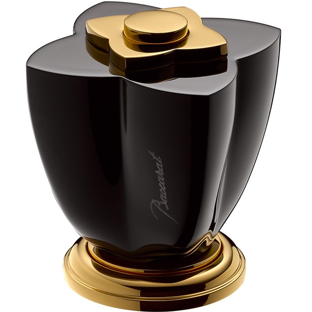 Вентиль смесителя для раковины THG Petale De Cristal Noir U6D-F01-35 (золотой, черный хрусталь)