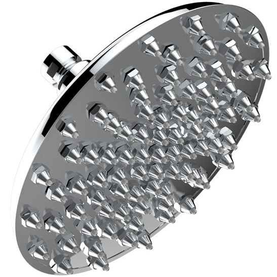 Верхний душ 20x20 см. THG Flore G00-A02-286P (хром)