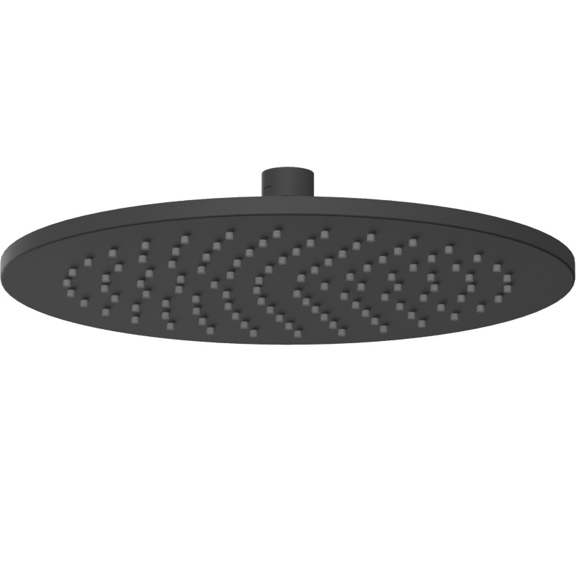 Верхний душ 25x25см., Whitecross Серия Y Y1301BL (черный матовый)