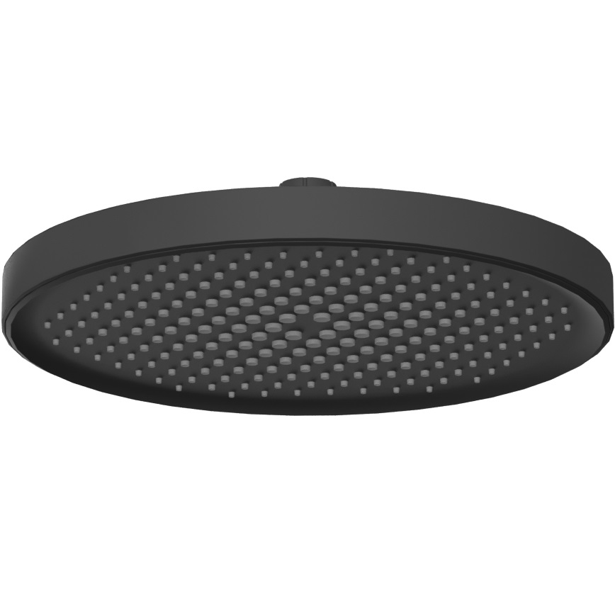 Верхний душ 27x27см., Whitecross Серия Y Y1302BL (черный матовый)