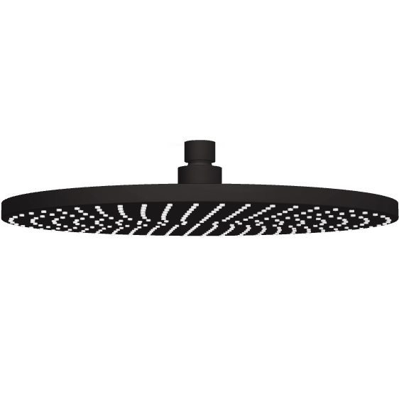 Верхний душ 30х30см Fima Carlo Frattini Soffioni F2224/2NS (черный матовый)