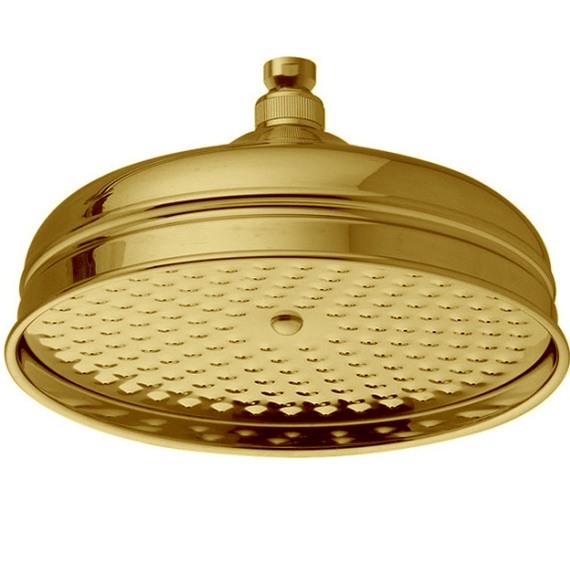 Верхний душ 30х30см Fima Carlo Frattini Soffioni F2371/2OR (золотой)