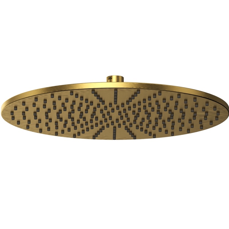 Верхний душ 30x30см., Whitecross Серия Y Y1300GLB (золото брашированное PVD)