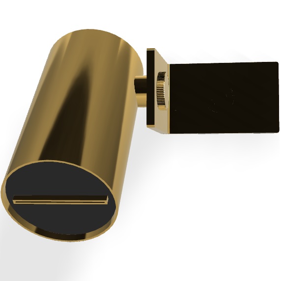 Верхний душ настенный 8см Fima Carlo Frattini Soffioni F5915OR (золотой)