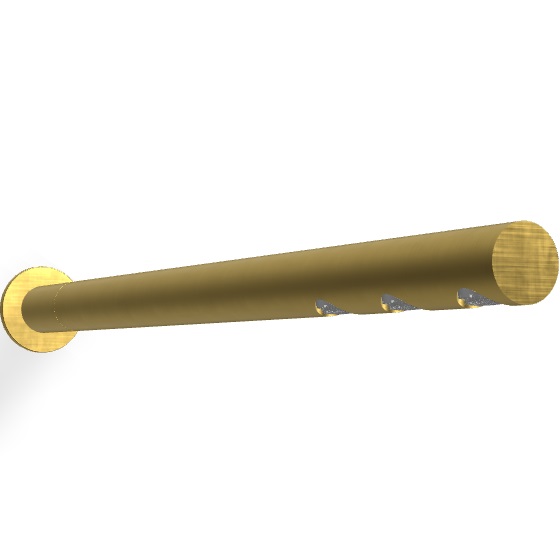 Верхний душ настенный Fima Carlo Frattini Soffioni F5912SOR (золотой)