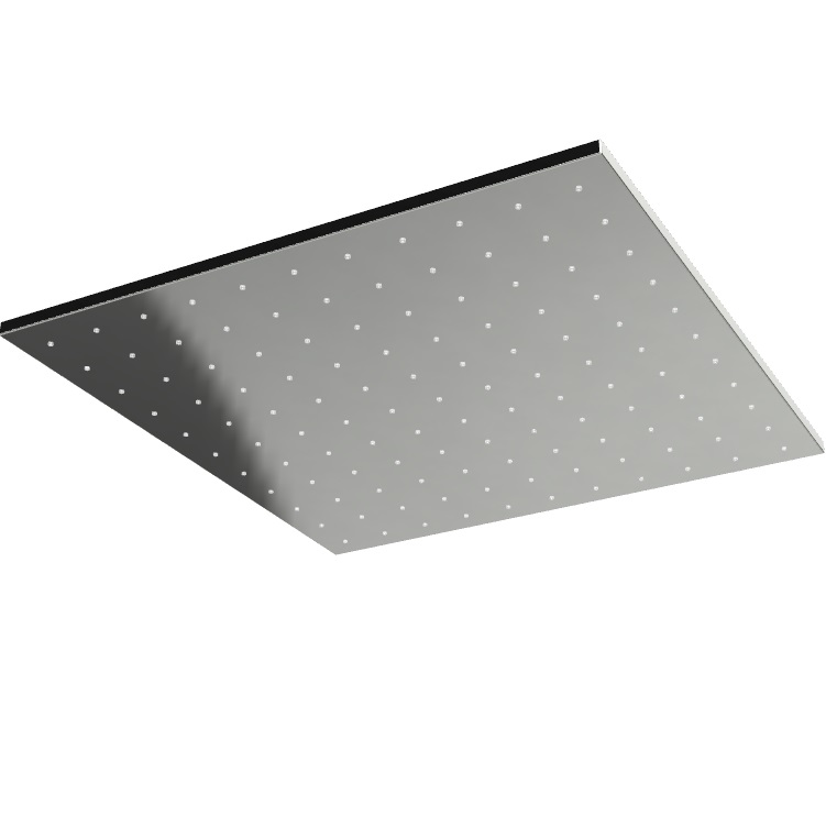 Верхний душ потолочный 40х40см Fima Carlo Frattini Soffioni F2639/2CR (хром)