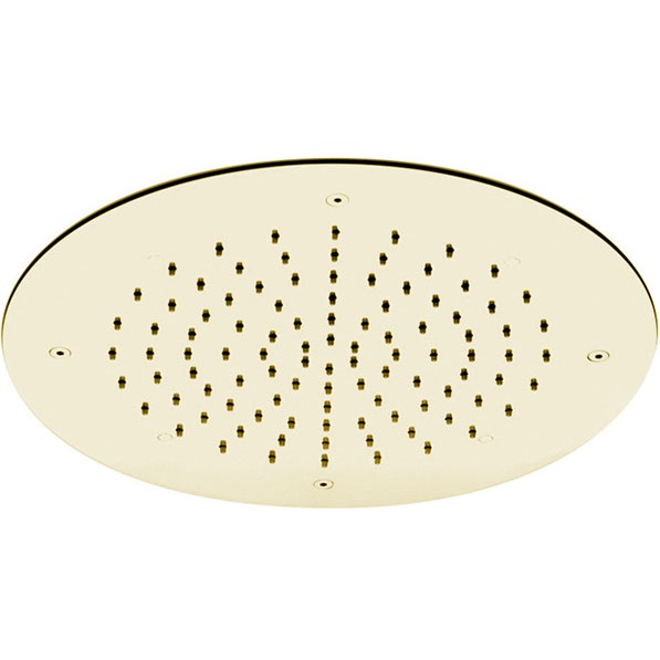 Верхний душ потолочный встраиваемый 50х50см Fima Carlo Frattini Soffioni F2426OR (золотой)