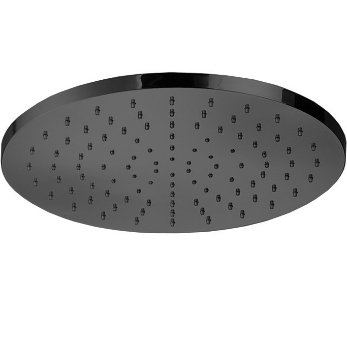 Верхний душ потолочный Almar E044040.GM 30х30 (оружейный металл брашированный PVD)