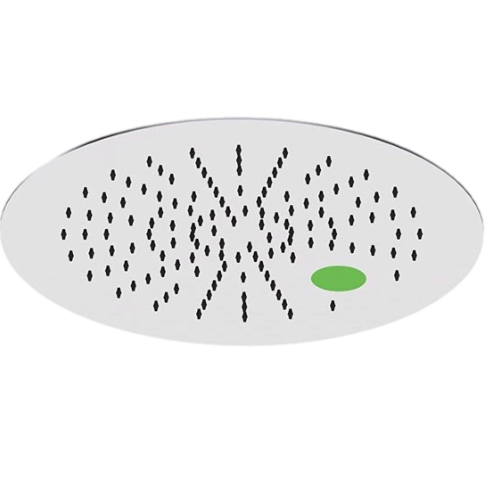 Верхний душ потолочный Remer Inox SS357REFM44 (сталь), с подсветкой