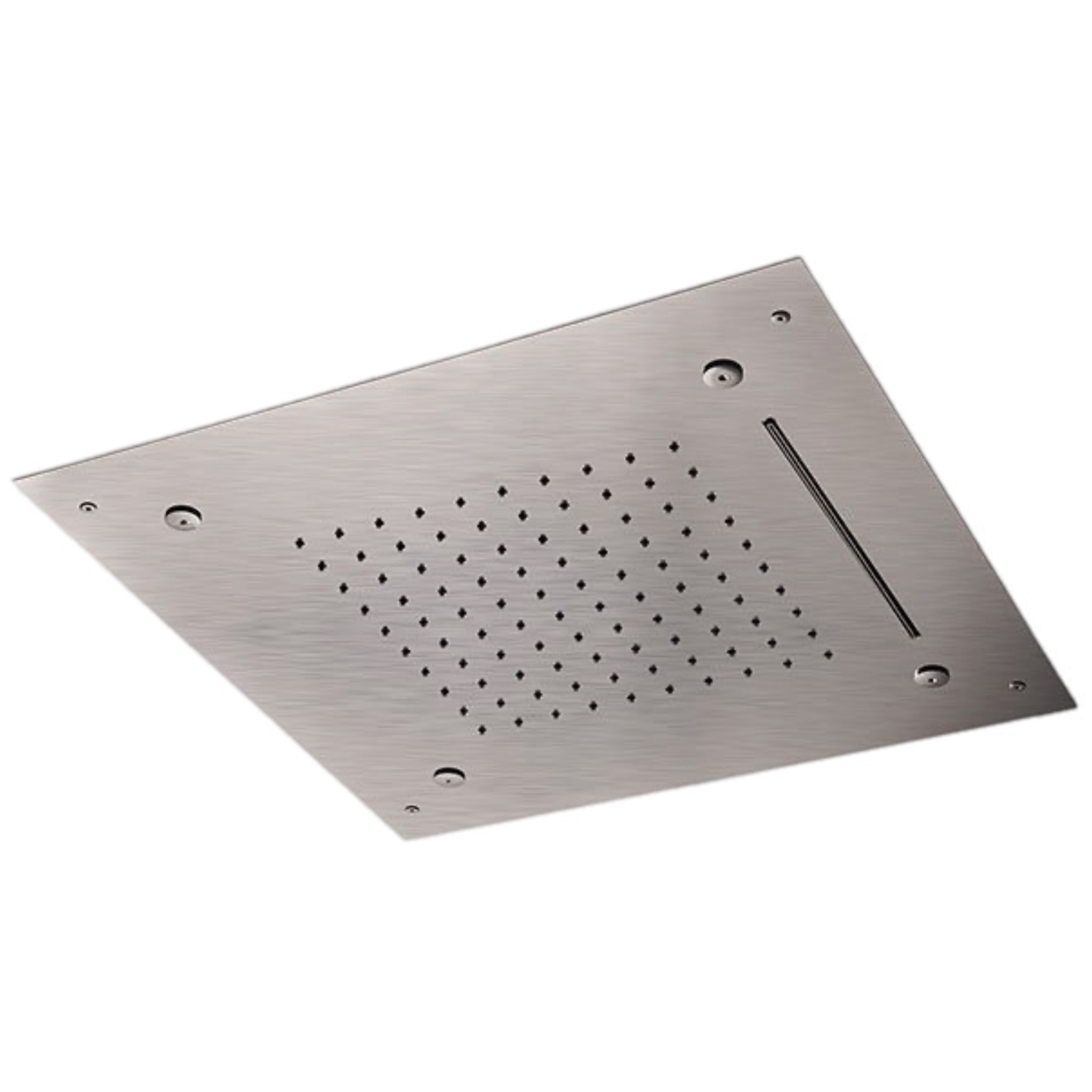 Верхний душ потолочный Remer Inox SS357SFS50NC (сталь)