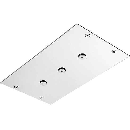 Верхний душ потолочный встраиваемый 35x20 Fima Carlo Frattini Wellness F2815CR (хром)