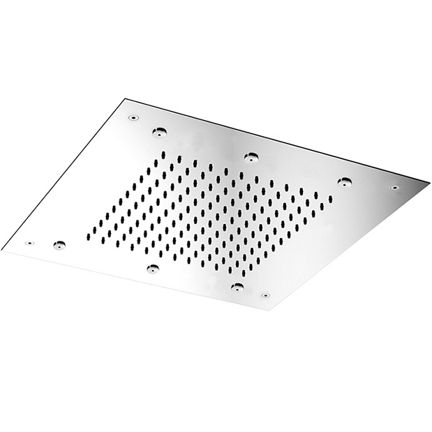 Верхний душ потолочный встраиваемый 50х50см Fima Carlo Frattini Soffioni F2901CR (хром)