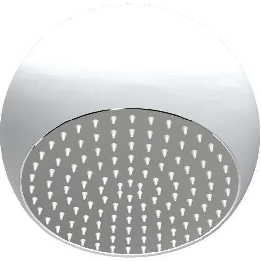 Верхний душ Sfera 20см Fima Carlo Frattini Wellness F2340/1CRB (белый матовый)