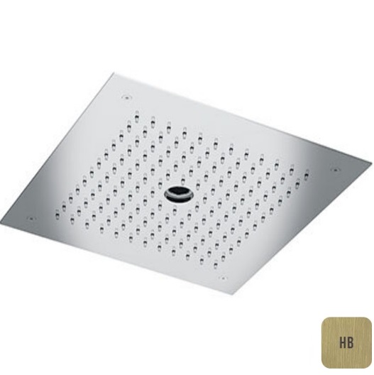 Верхний душ встраиваемый Almar Built-in E044258.HB 38х38 (латунь брашированная)