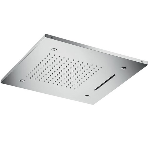Верхний душ встраиваемый Almar E044139.BS 50х50 (нержавеющая сталь брашированная)