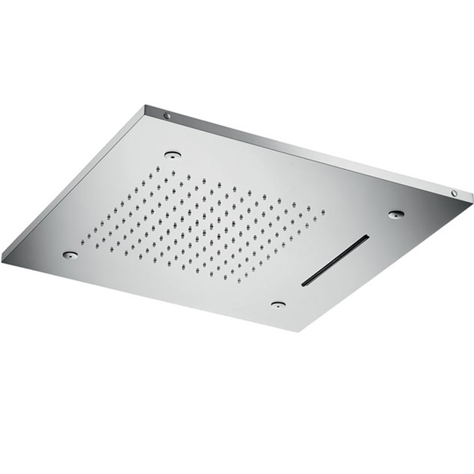 Верхний душ встраиваемый Almar E044139.MS 50х50 (нержавеющая сталь)