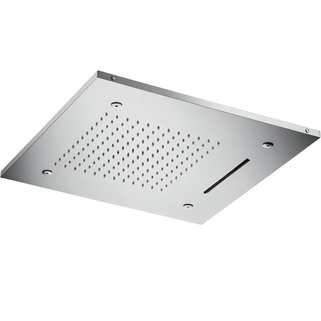 Верхний душ встраиваемый Almar E044140.MS 50х50 (нержавеющая сталь)