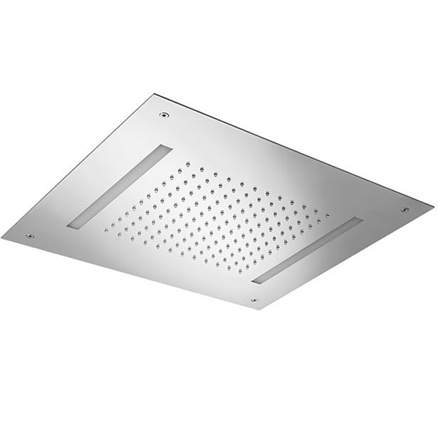 Верхний душ встраиваемый Almar E044197.MS 49.8х49.8 (нержавеющая сталь)