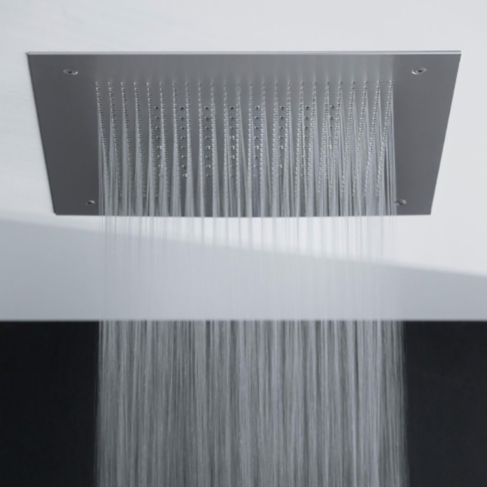 Верхний душ встраиваемый Almar E044282.MS 38х38 (нержавеющая сталь)