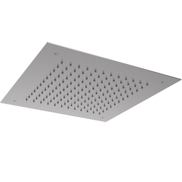 Верхний душ встраиваемый Almar Square Temptation E044046.MS 38х38 (нержавеющая сталь)