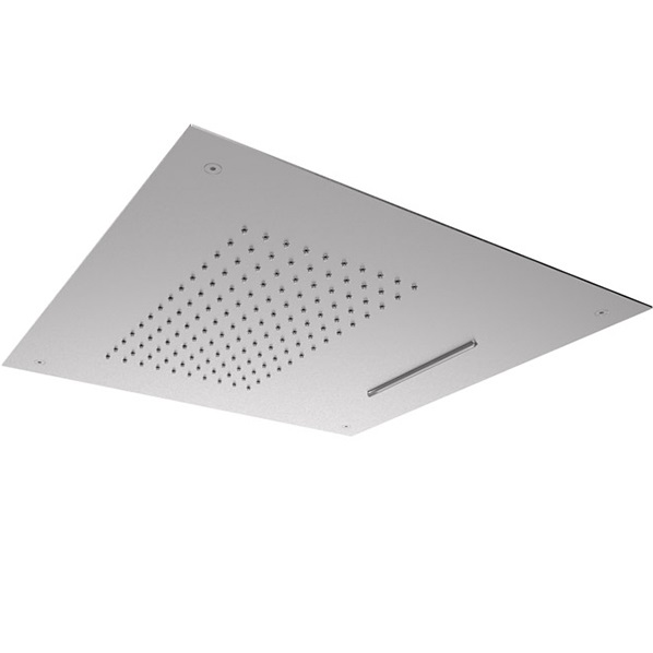 Верхний душ встраиваемый Almar Square Temptation XL E044109.MS 50х50 (нержавеющая сталь)